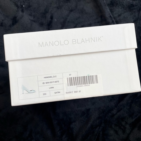 Manolo Blahnik Hangisi Satin Pump - Picture 6 of 6